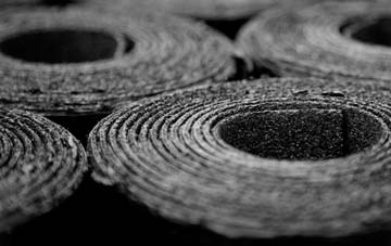 Taymouth Castle bitumen roof disadvantages